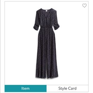 Roll tab jumpsuit Medium